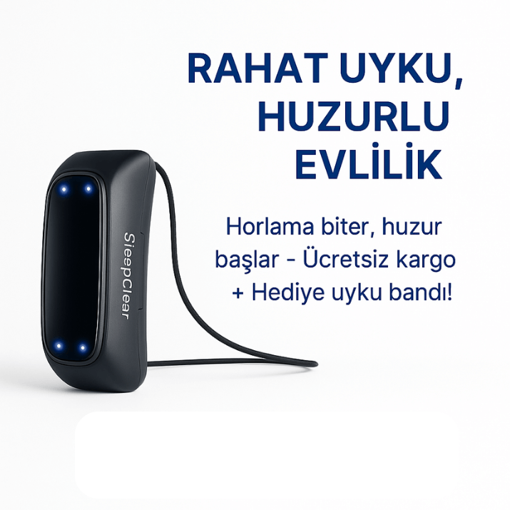 SleepClear™ Akıllı Horlama Önleyici Cihaz